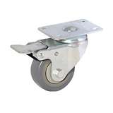 Set of 4 Swivel Locking 3" Casters, Add Approximately 4” to Cabinet Height redirect to product page